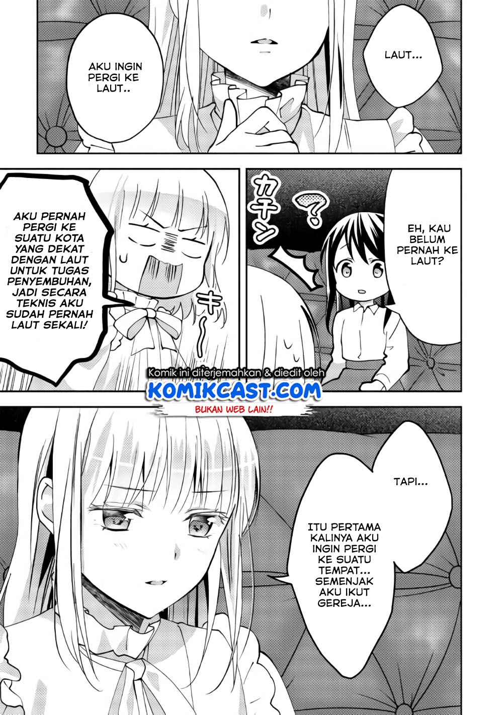 Isekai de “Kuro no Iyashi Te” tte Yobareteimasu Chapter 40 Bahasa Indonesia